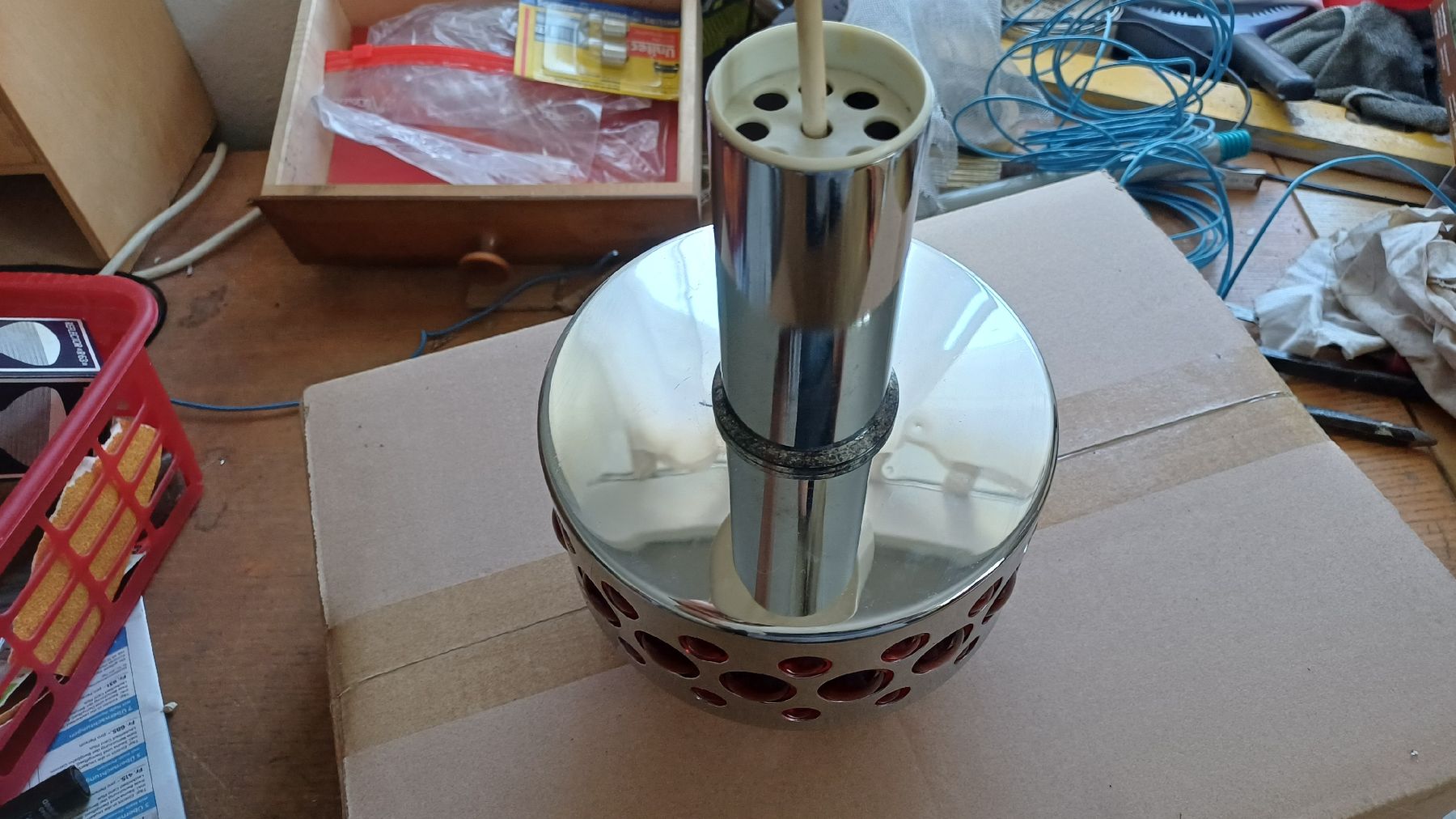 Lampade: Schöne 70er Deckenlampe – Usato da Flawil venduto da Naphtali 5