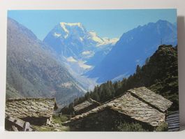 Le Mont Collon vu de Pra Gra
