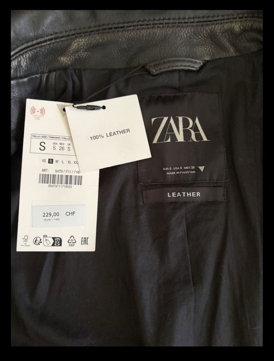 Giacche: Echt Lederjacke Zara S – Nuovo e nell'imballaggio originale da Zürich venduto da luckytucky 4