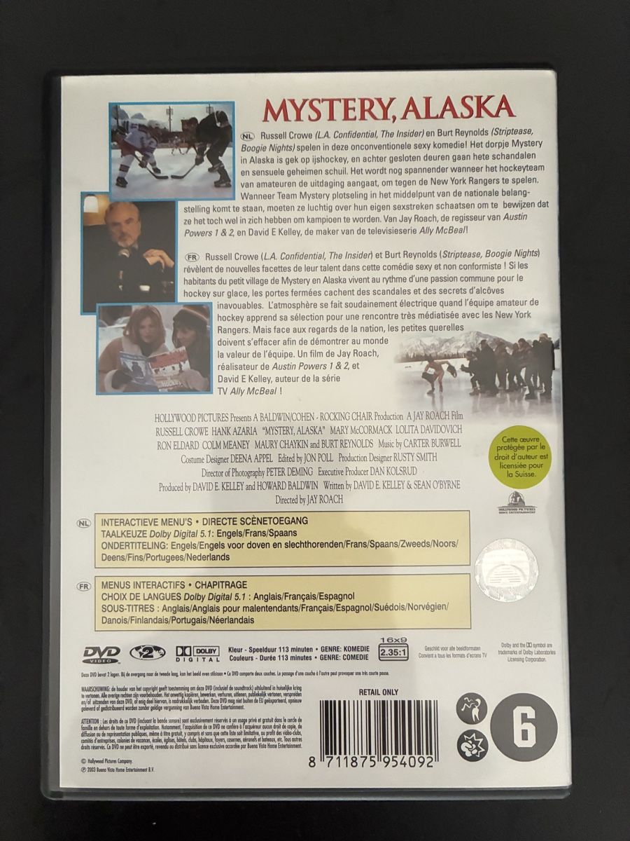 Tutti i DVDs: DVD Mystery, Alaska – Usato da Neyruz FR venduto da Shcc17 1