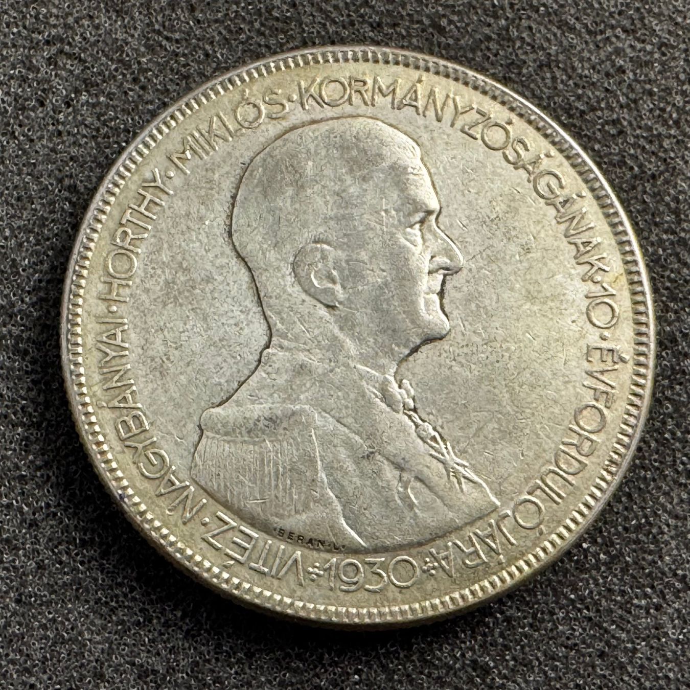 Alle Münzen: 5 Pengo Silber Ungarn 1930 – Gebraucht aus Reitnau von tb-muenzen 1