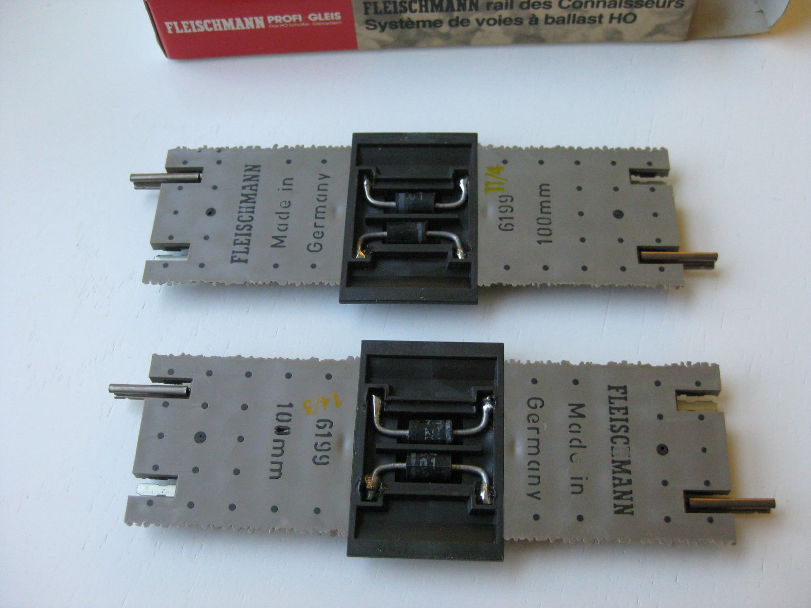 Fleischmann Modelleisenbahnen: Fleischmann 6199 Kehrschleifen-Set – Neu (gemäss Beschreibung) aus Malters von Marosko 2