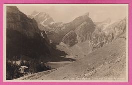 Seealpsee 1936 Blick auf Säntis - Altmann