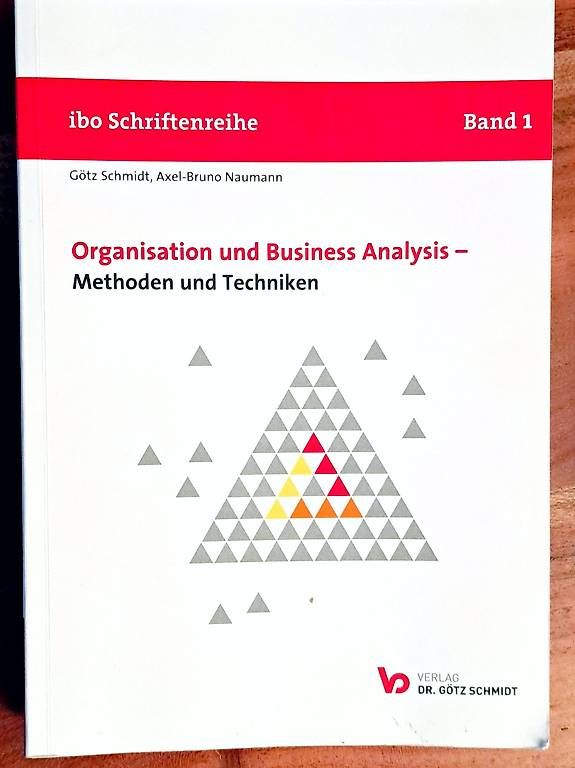 Libri: Organisation und Business Analysis  Methoden und Techniken – Usato da Bern venduto da Grossenbacher2