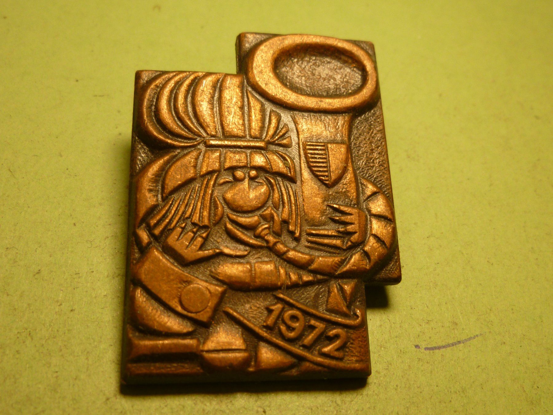 Plaketten & Abzeichen: LUZERN 1972 BRONZE – Gebraucht aus Ried (Muotathal) von Mandarin02