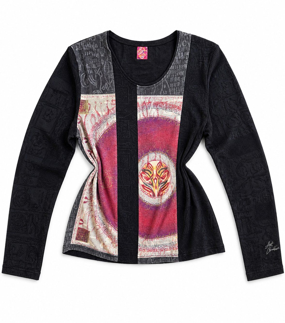 Pullover & Sweatshirts: Designer Pullover Schwarz Print Gr. 46 – Neu (gemäss Beschreibung) aus Fully von VaneaSelection 3