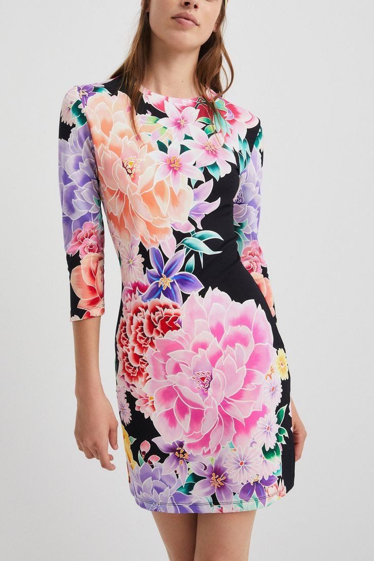 Desigual Kleider: Neues Floral Kleid – Neu und originalverpackt aus Hochdorf von Berry005 5