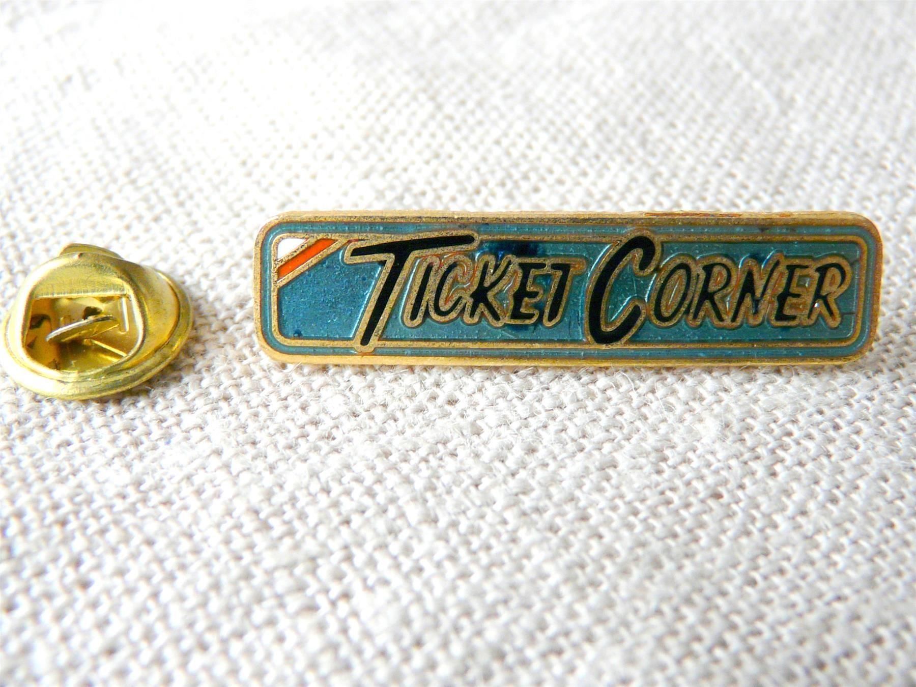 Placchette & Badge: • Ticket Corner billet   Versand möglich     pin E1.43 – Usato da Pully venduto da websurfer1