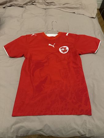 MAILLOT FOOT - ÉQUIPE SUISSE EURO 2008 - OFFICIEL TAILLE XS