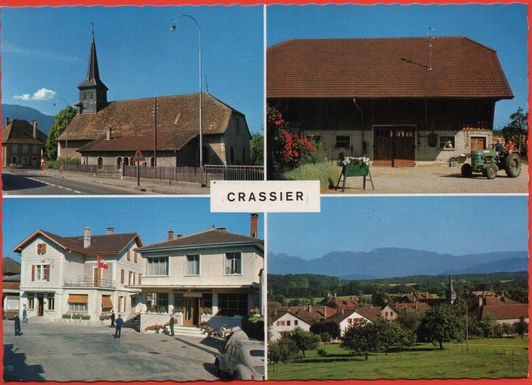 Cartoline postali: CRASSIER Poste de Douane - Zoll - Auto - Traktor – Nuovo (secondo la descrizione) da Jona venduto da philajona