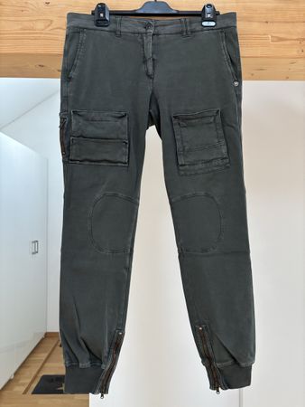 Aeronautica Militare Cargohose, Khaki, Grösse XL