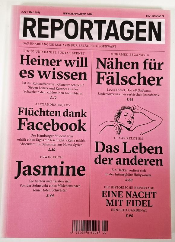 Zeitschriften & Magazine: REPORTAGEN Nr. 22 Mai 2015 – Gebraucht aus Wil SG von Restwert_Wil