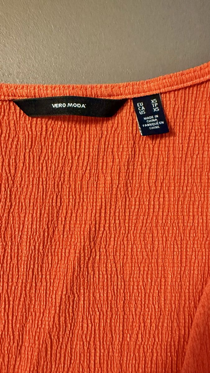 Vero Moda Vestiti: Sommerkleid Orange XS – Usato da Zürich venduto da car_9vrr 1