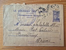 Frankreich Le Courrier des Armees cor.Militäire 1916gem.Bild