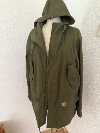 Neu Carhartt Damen Parka Gr. XL Olivegrün