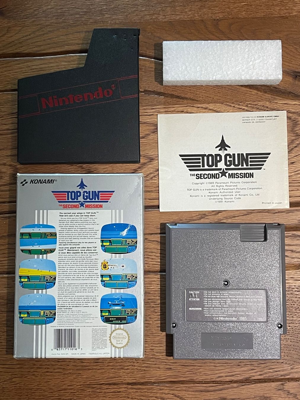 Giochi: Top Gun: The Second Mission - Nintendo NES - orginalverpackt – Usato da Zuerich venduto da Dorsi 1