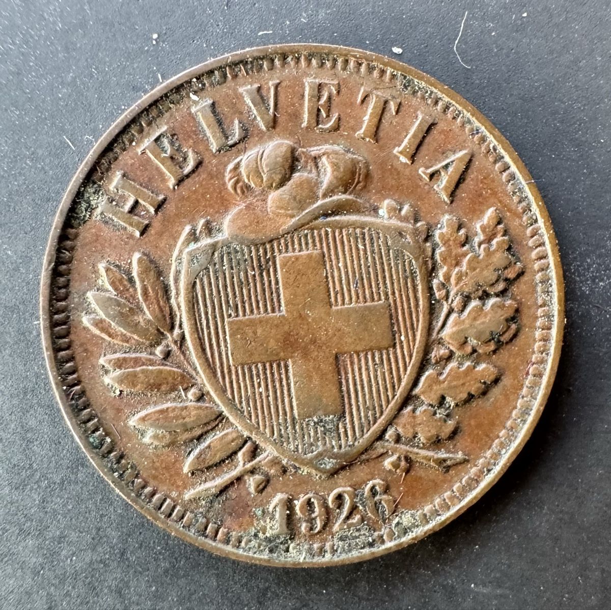 Toutes les monnaies: 2 Rappen 1926 – D'occasion à Meilen par coins4sale