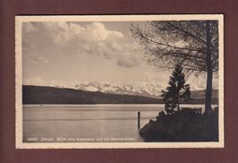 ZÜRICH - Blick vom Alpenquai - Glarneralpen - 1913
