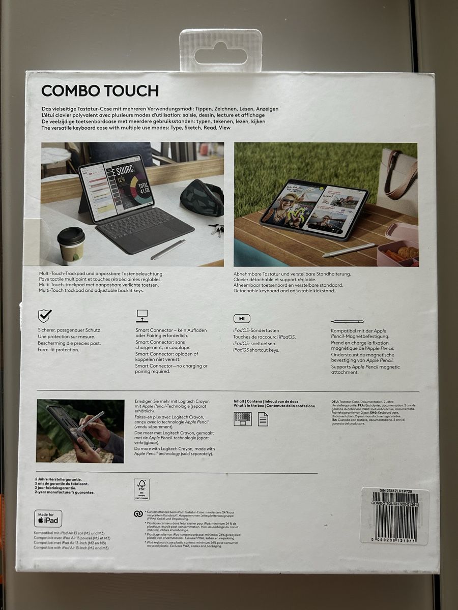 Logitech Tastaturen: Logitech Combotouch Pour Ipadair 13 pouces – Neu und originalverpackt aus Cossonay-Ville von bea_bpn2 1