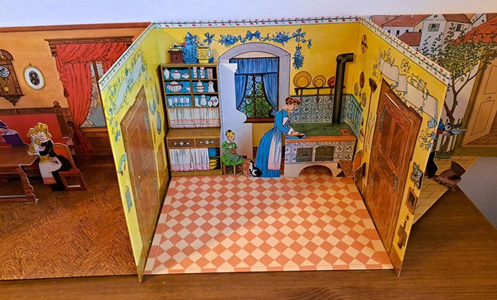 1/24 Puppenhaus Miniaturen Diorama DIY Zubehör Kit... - Grandado