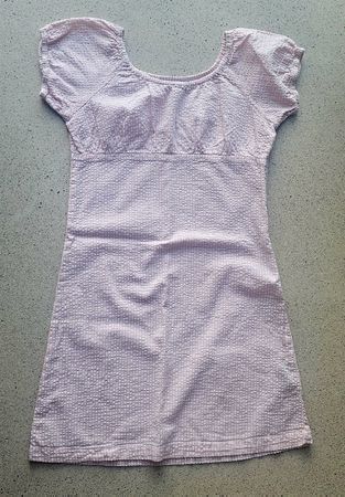 Mädchenkleid HM Grösse 134 rosa Karomuster