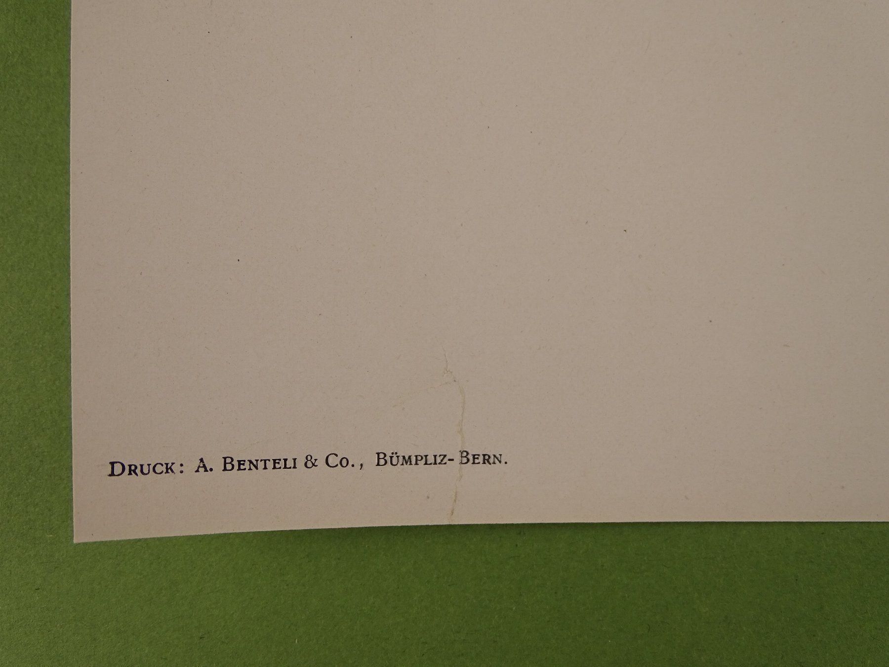 Cartoline postali: NORDSEITE DER BRIGELSERHÖRNER, 1908 – Usato da Grüningen venduto da Kartensammler 3