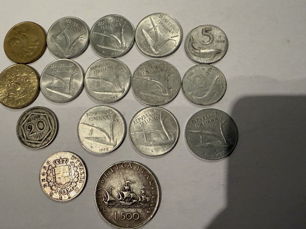 Alle Münzen: Pièces italiennes diverses – Gebraucht aus Echallens von JAR69