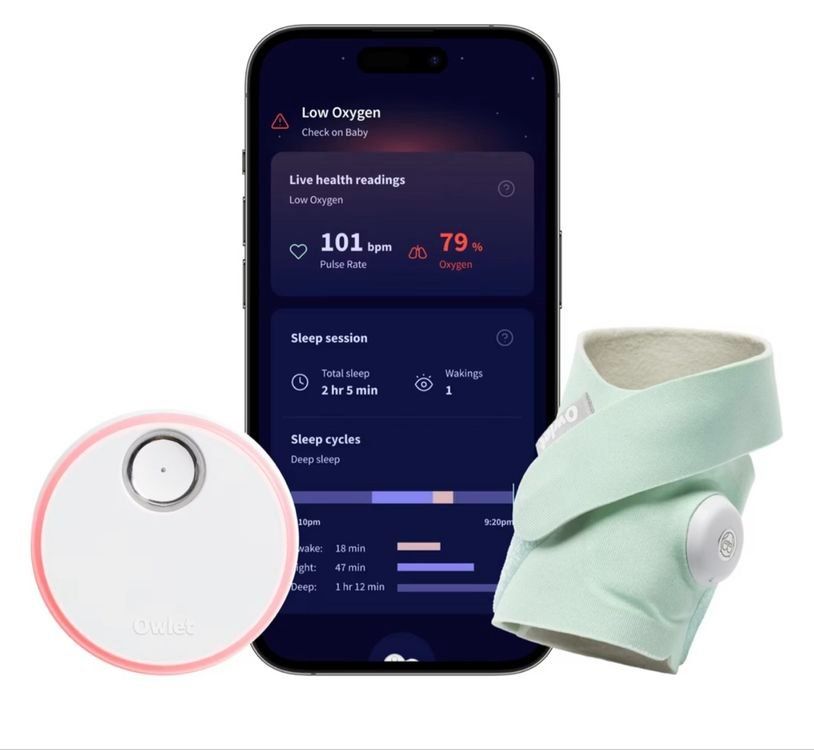 Babyphones: Owlet smart sock – Gebraucht aus Brunnen von ada_92sv 2