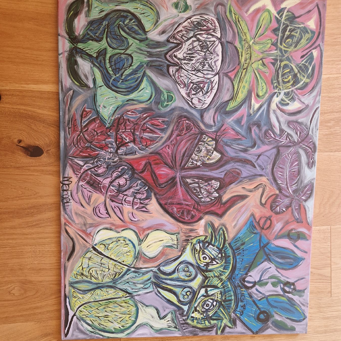 Foto & Immagini: Acrylbild,  Original,"  Emotionaler Weg"  – Nuovo (secondo la descrizione) da Kaltacker venduto da ume_9qsb 1