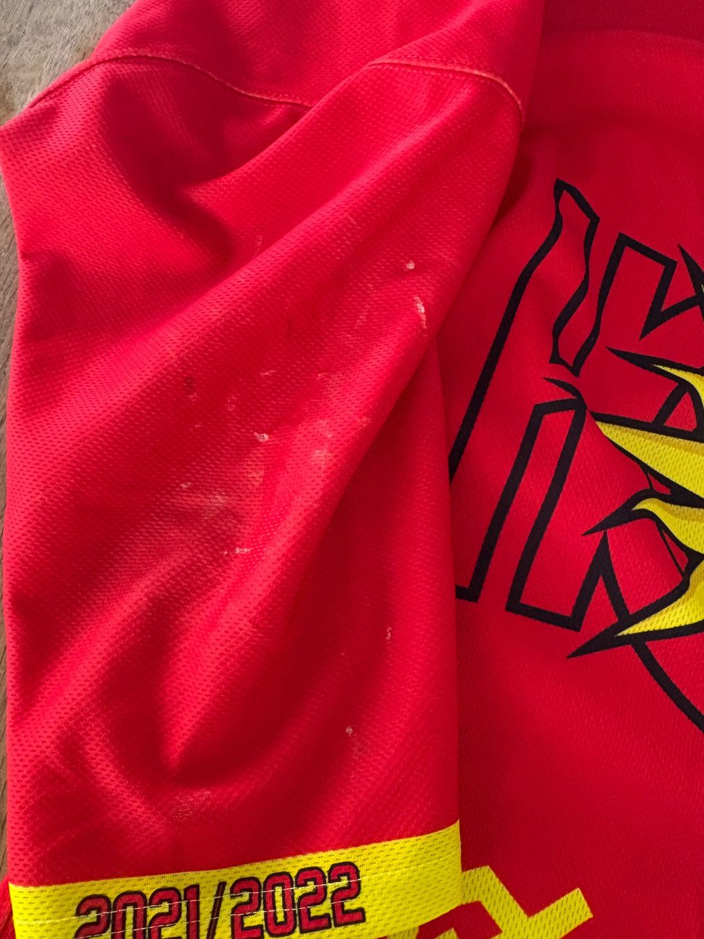 Gameworn Leibchen & Hosen: Trikot Game-Worn HC Sierre / Home / 21/22 – Gebraucht aus Halten von fitzgerald1982 5