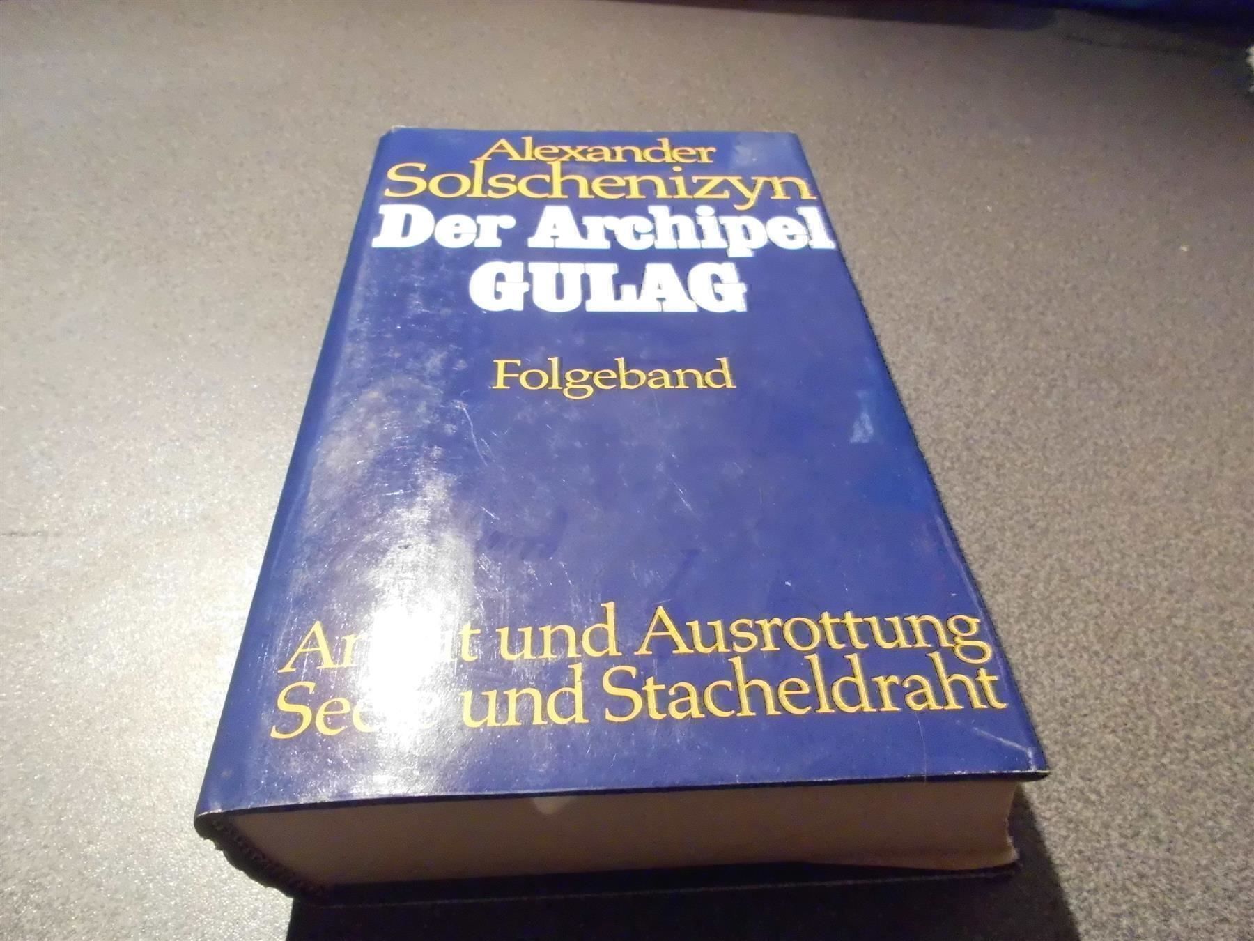 Libri: Der Archipel Gulag, Folgeband, Alexander – Usato da Zürich venduto da Motzkuh
