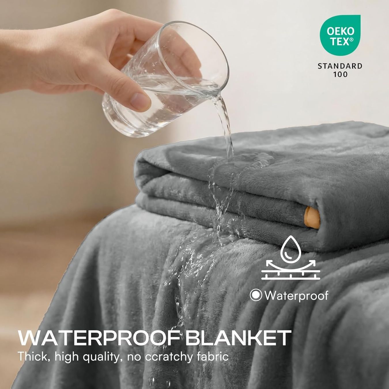 Coperte: Wasserdichte Hundedecke XL Sofa Bett Auto – Nuovo e nell'imballaggio originale da Suhr venduto da SchnapperCH 1