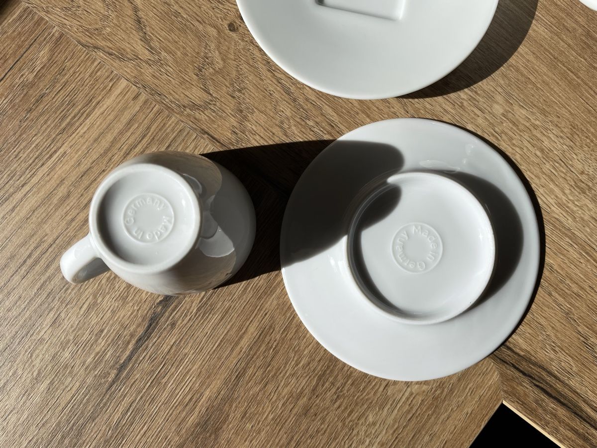 Nespresso Tazze: 2 tasses à espresso Nespresso café – Usato da Lonay venduto da ju-71 2