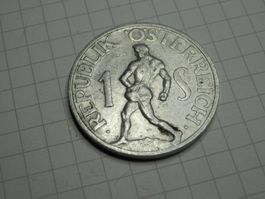 Österreich  1 Schilling, 1957