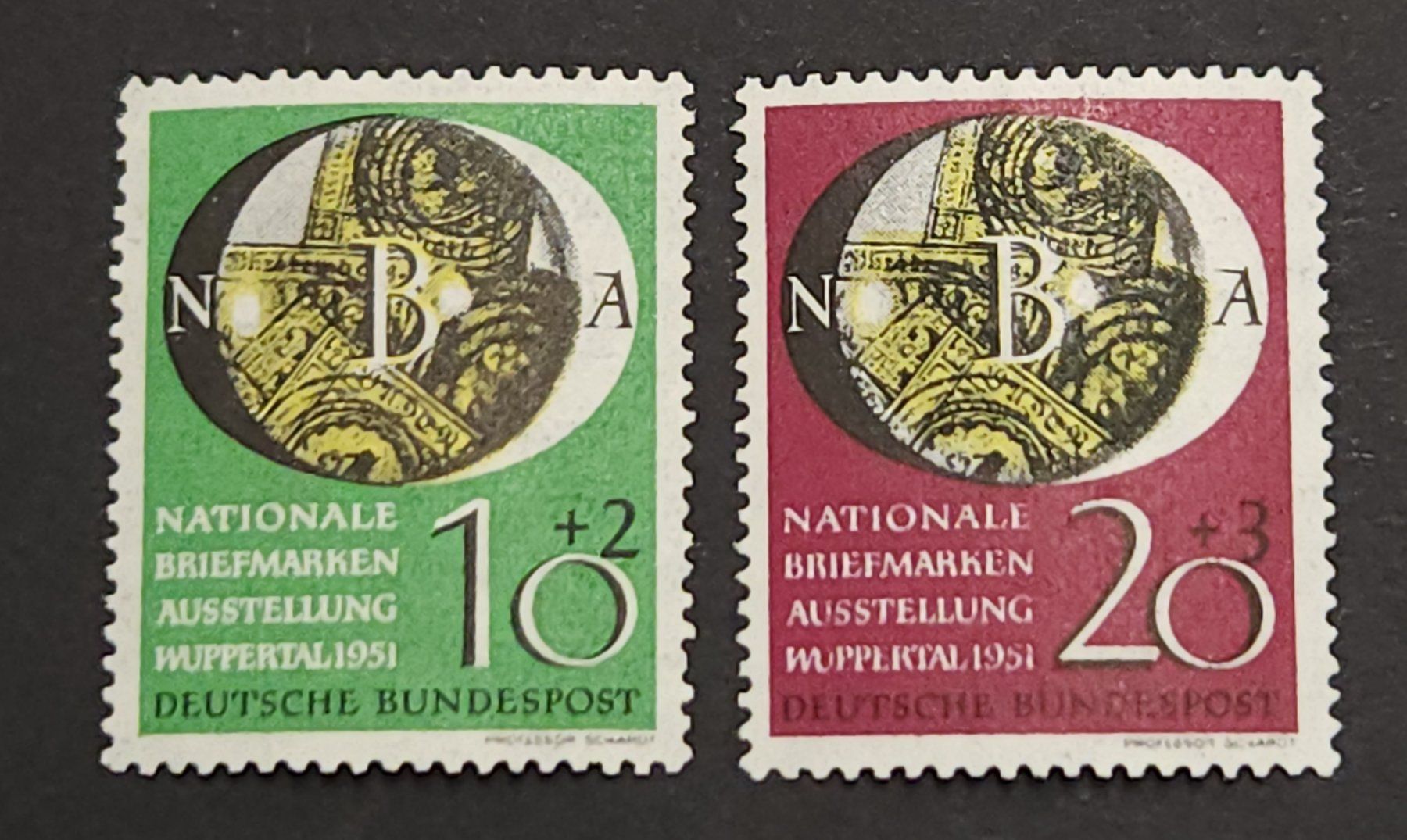 Tutti i francobolli: BRD Mi-Nr. 141-142 Postfrisch Geprüft BPP – Nuovo (secondo la descrizione) da Kriens venduto da Nidfeld45 1