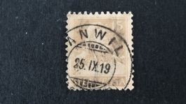 Vollstempel ANWIL (Baselland) sehr selten !!  25.IX.19  139