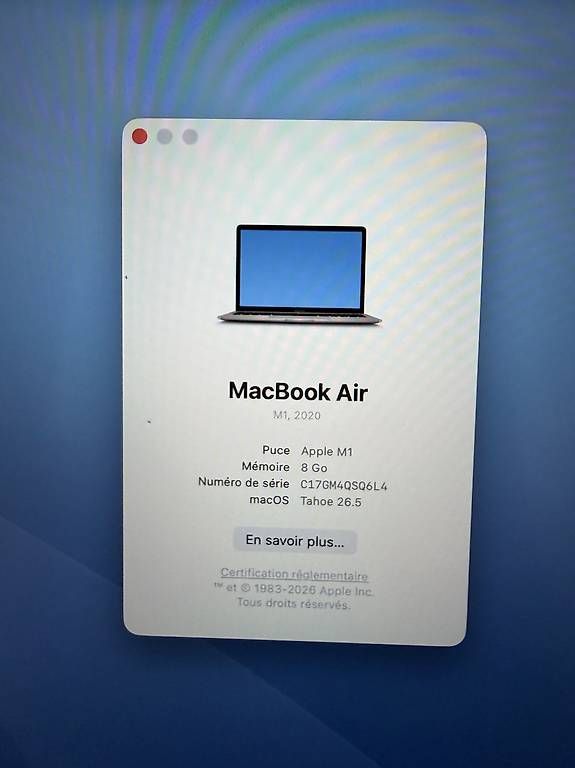 Notebooks: Apple MacBook Air M1 2020 Gris sidéral – Gebraucht aus La chaux de  fonds von mal_rhl5 2