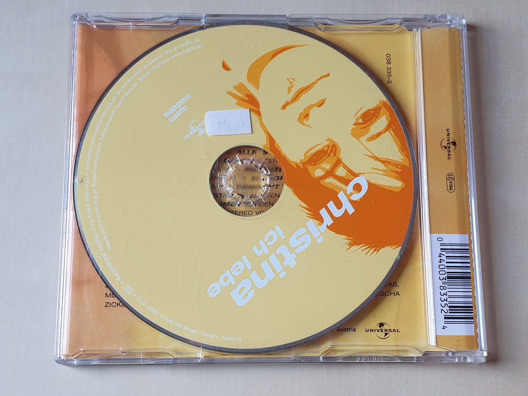 CDs: Christina ich lebe – Gebraucht aus Stansstad von collectorsshop 1