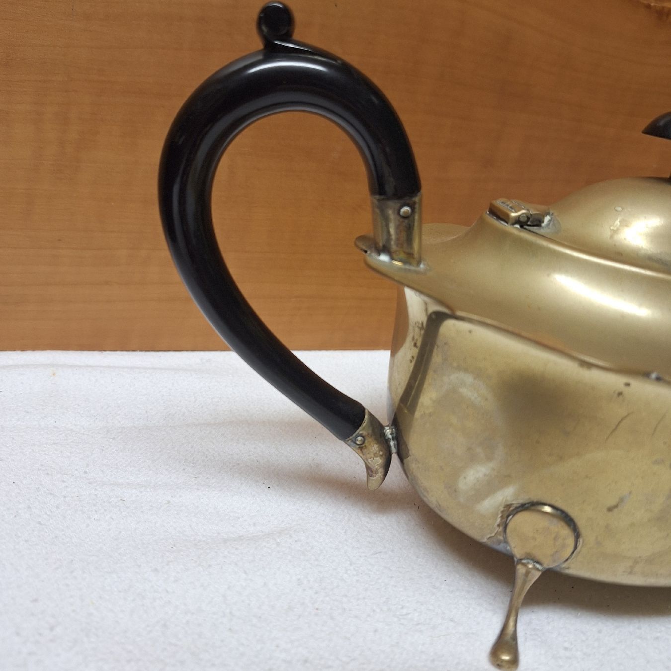 Teekannen: Antike Teekanne, Hard Soldered, England – Gebraucht aus Winterthur von Goldpipau 3