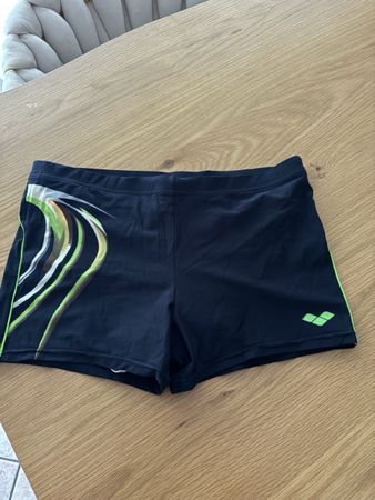 Costume da bagno Arena nero con stampa taglia 50 XL