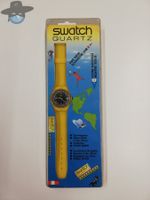Swatch Yellow Racer in Blister / ungetragen, läuft !