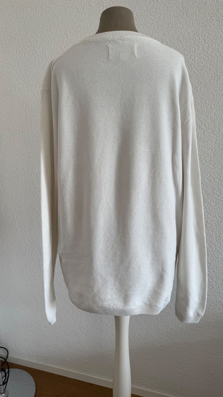 Tom Tailor Pullover & Sweatshirts: Tom Tailor Denim Herrenpullover Basic Fit Creme Gr. L – Gebraucht aus Riehen von To120 3