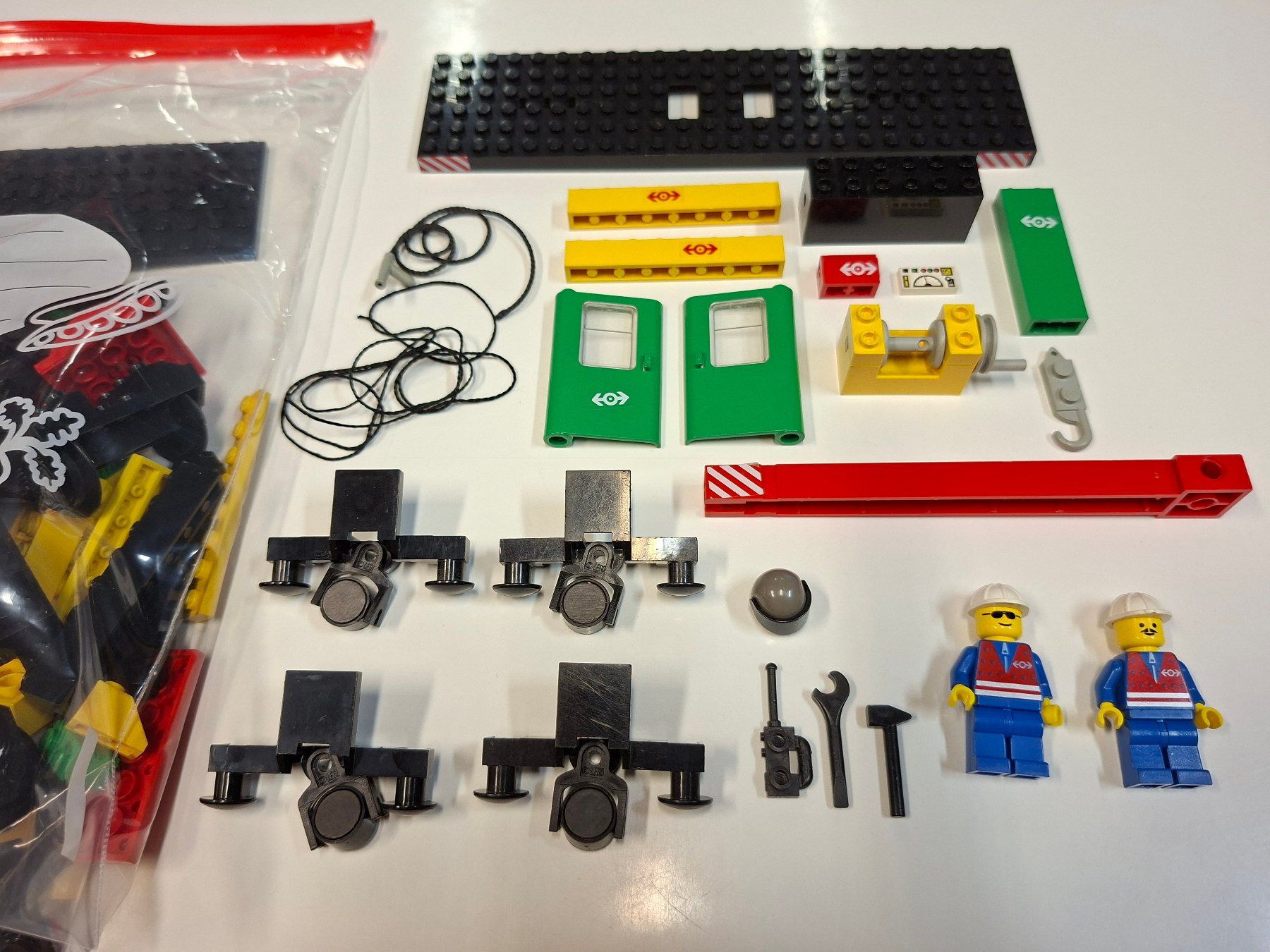 Lego Giocattoli: Lego 4552 Trains Cargo Crane – Usato da Sils im Domleschg venduto da AMAG_AUDI_ZH 2