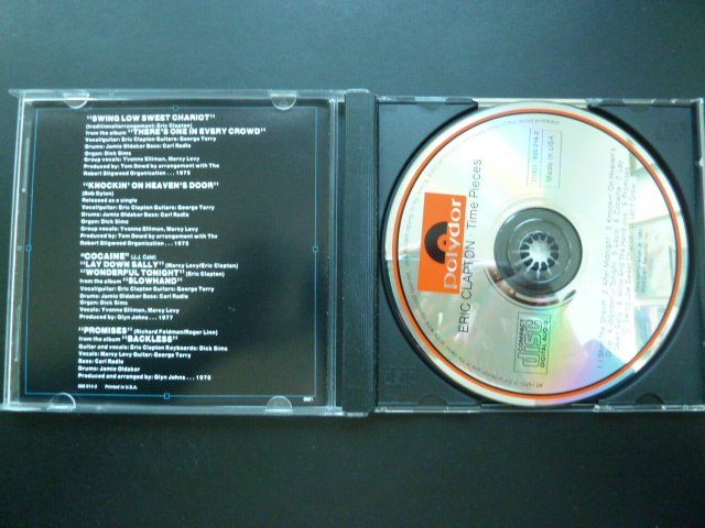 CD: Eric Clapton - Time pieces (the best of) – Usato da Au ZH venduto da sikoku 1