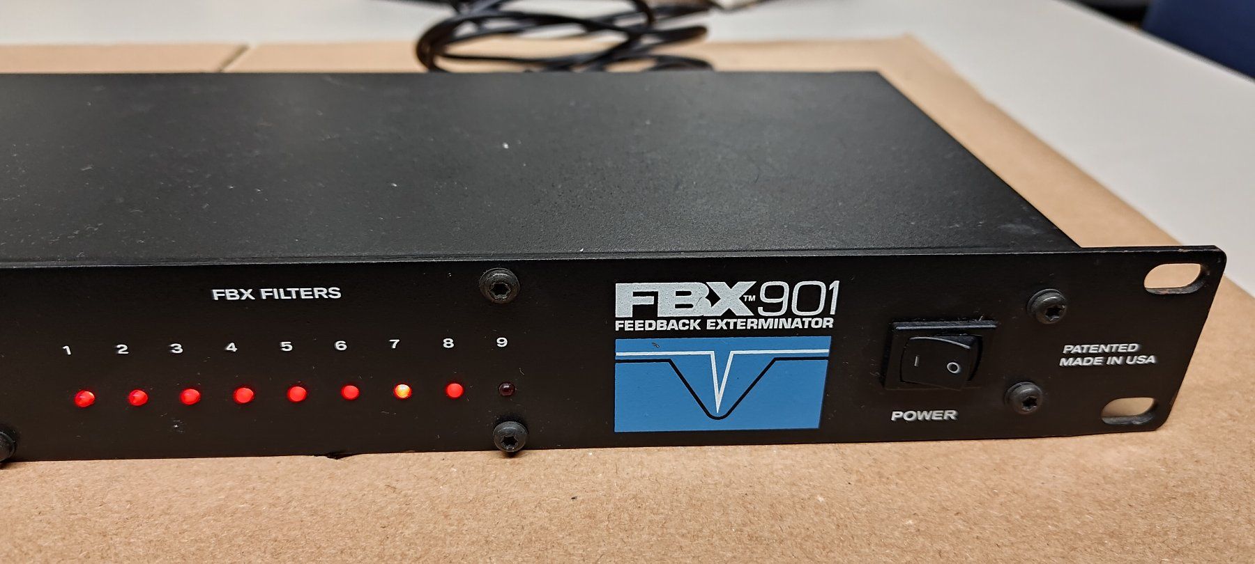 Equalizzatori: Sabine FBX901 Feedback Terminator – Usato da Unterägeri venduto da sumatronic 3