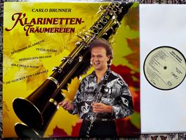 LP Carlo Brunner Klarinetten-Träumereien GEWASCHEN TOP