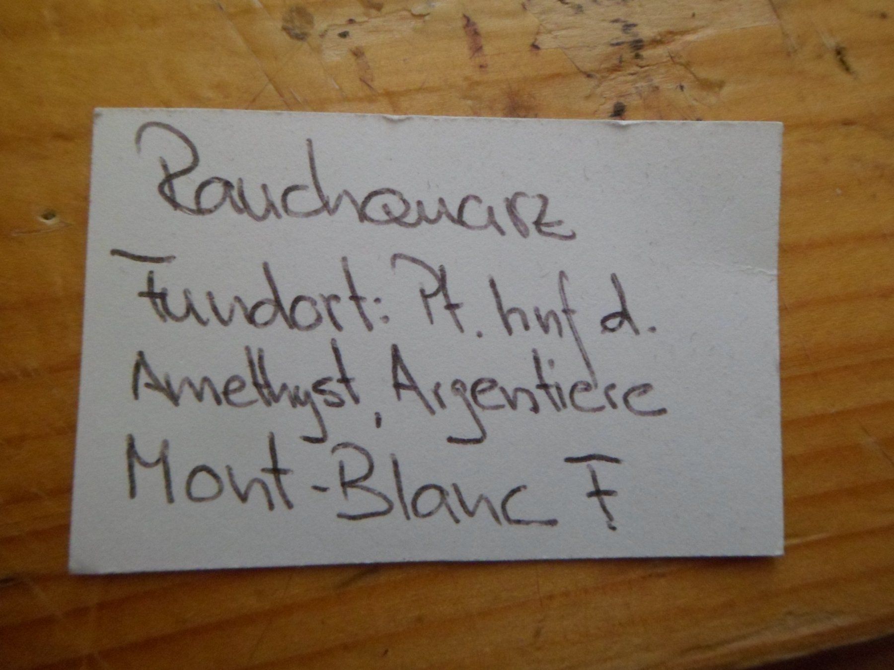 Minerali & Pietre curative: Super Rauchquarz – Usato da Affoltern am Albis venduto da Fossil60 6