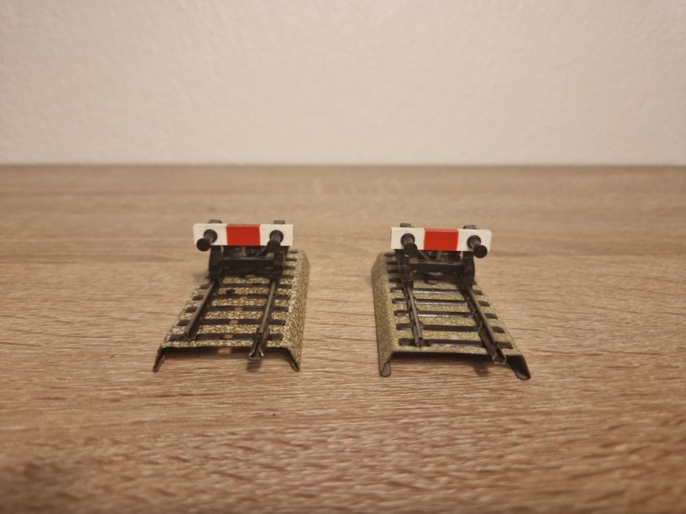 Paraurti Per Binari Märklin M – Modelli 7190, 7191, 7391 – H0 1:87 – Usati In Ottime Condizioni