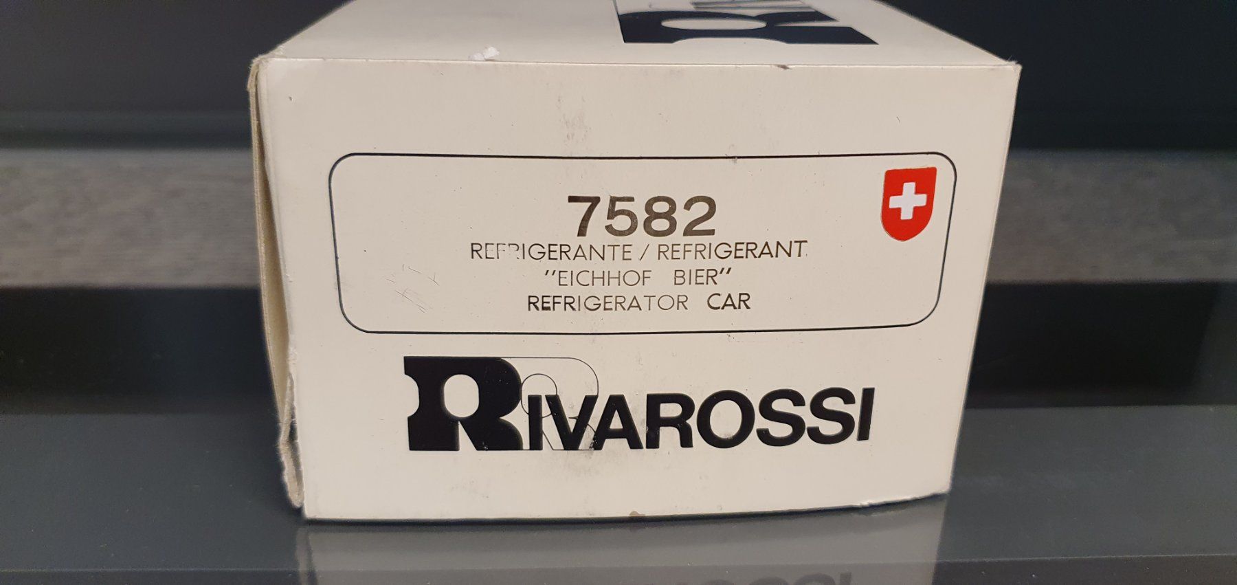 Rivarossi Modellini di ferrovie: RIVAROSSI:0: BIERWAGEN EICHHOF NEU/OVP – Nuovo e nell'imballaggio originale da Biglen venduto da taunus82 2