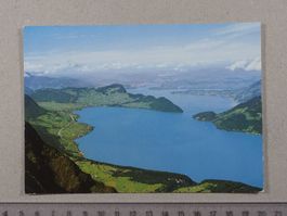 Blick von Niederbauen auf Beckenried, Buochs, Ennetbürgen